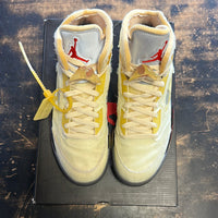 Jordan 5 Off White Sail