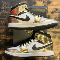 Jordan 1 Mid Metallic Gold