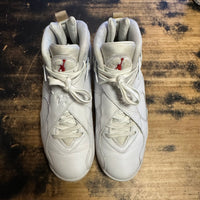 Jordan 8 Ovo White