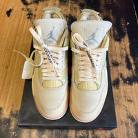 Jordan 4 Off White Sail