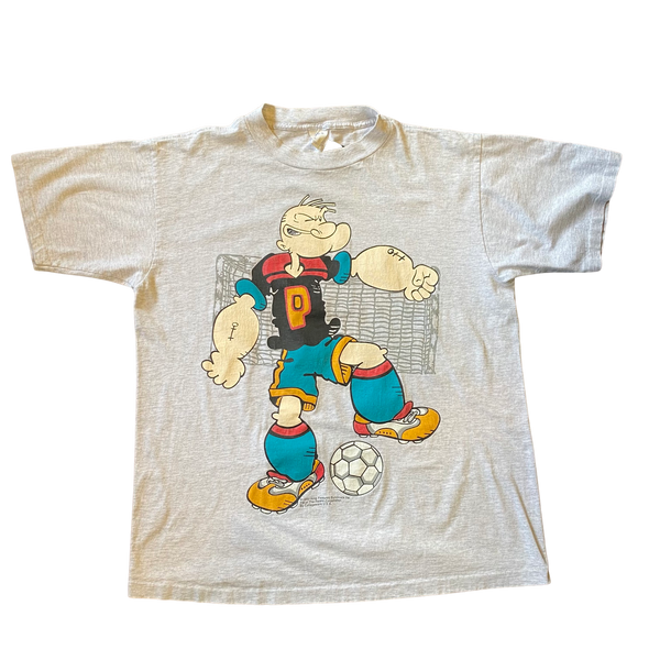 Vintage 1993 Popeye Soccer Tshirt