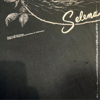 Vintage 1997 Selena Black Tshirt