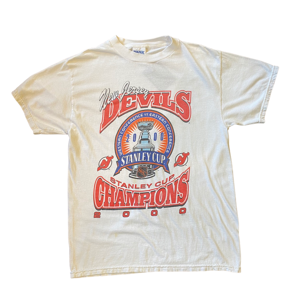 Vintage 2000 NJ Devils Champs Tshirt