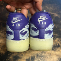 Nike Af1 Purple Skeleton