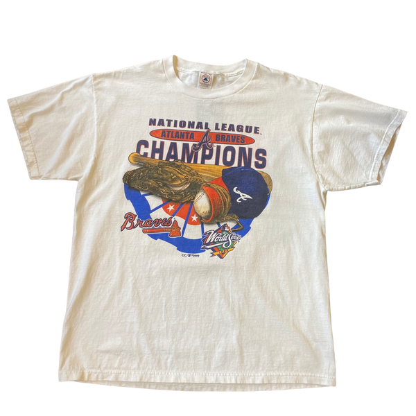 Vintage 1999 Atlanta Braves Champions Tshirt