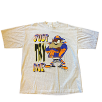 Vintage 1997 Taz Try Me Tshirt