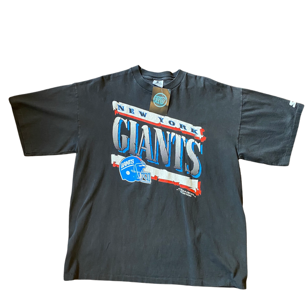 Vintage 1990 NY Giants Black Starter Tshirt