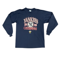 Vintage 1999 NY Yankees World Champions Long Sleeve