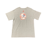Vintage 2004 NY Yankees Grey Back Logo Tshirt