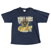 Vintage 1999 NY Yankees Back to Back World Series Tshirt