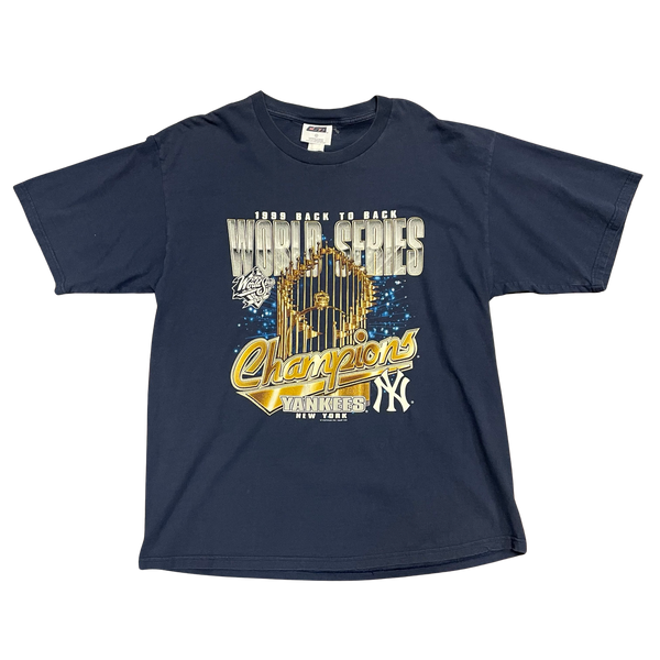 Vintage 1999 NY Yankees Back to Back World Series Tshirt