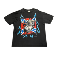 Vintage American Thunder Wolf Tshirt