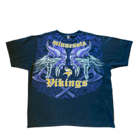 Vintage Minnesota Vikings 2 Vikings Tshirt