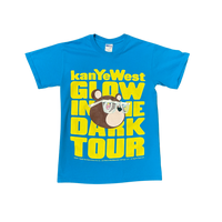 Retro 2007 Kanye West Glow in the Dark Tour Tshirt
