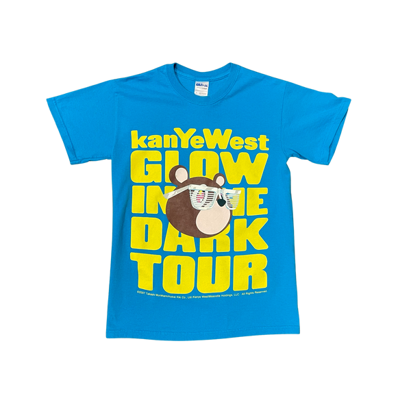 Retro 2007 Kanye West Glow in the Dark Tour Tshirt