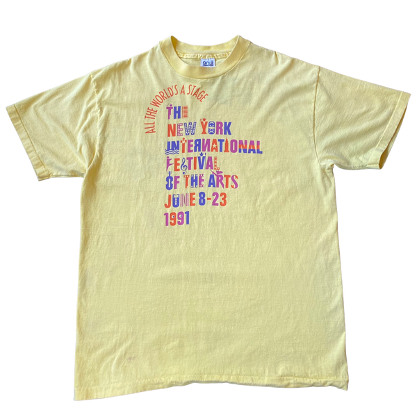 Vintage 1991 NY International Festival Tshirt