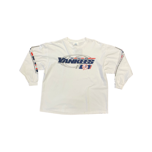 Vintage 2001 NY Yankees White Long Sleeve