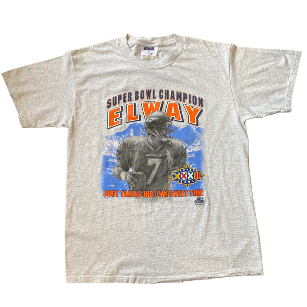 Vintage 1998 John Elway Superbowl Tshirt
