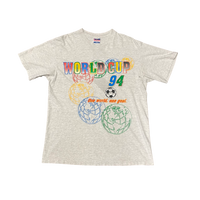 Vintage 1994 World Cup One World Tshirt