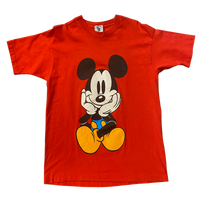 Vintage Mickey Mouse Sitting Tshirt