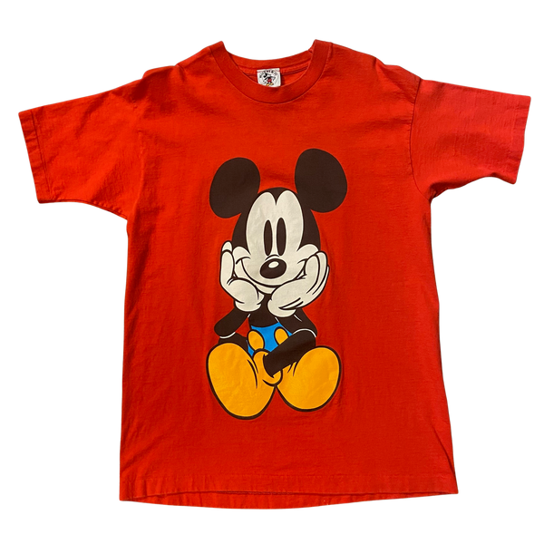 Vintage Mickey Mouse Sitting Tshirt