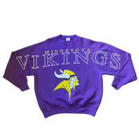 Vintage Minnesota Vikings Purple Crewneck