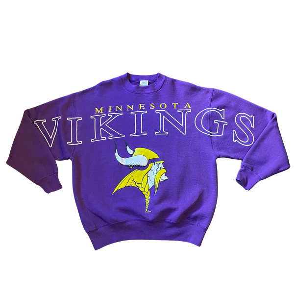 Vintage Minnesota Vikings Purple Crewneck