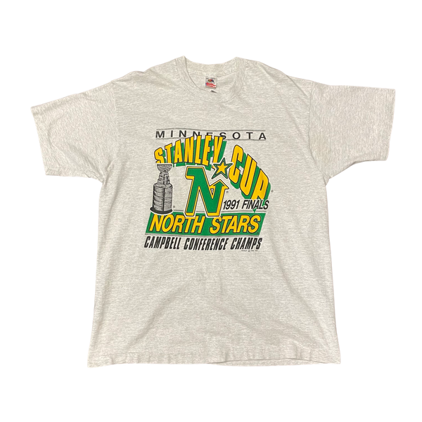 Vintage 1991 North Stars Stanely Cup Tshirt