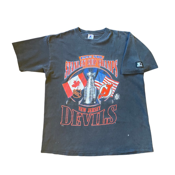 Vintage 1995 NJ Devils Championship Starter Tshirt