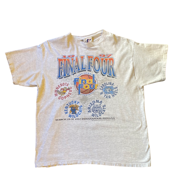 Vintage 1997 Final Four Grey Tshirt