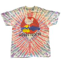 Vintage 1999 Woodstock Tye die Tshirt