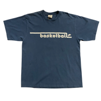 Vintage Nike Basketball Navy Grey Tshirt
