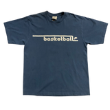 Vintage Nike Basketball Navy Grey Tshirt