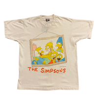 Vintage 1990 The Simpsons Portrait Tshirt