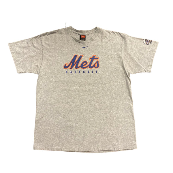 Vintage 2002 Nike NY Mets Grey Tshirt
